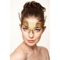 Supriseitsme Elegant Gold Venetian Laser Cut Masquerade Mask SU1096706